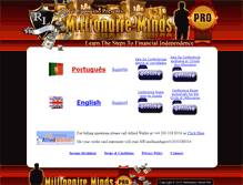 Tablet Screenshot of millionairemindspro.com